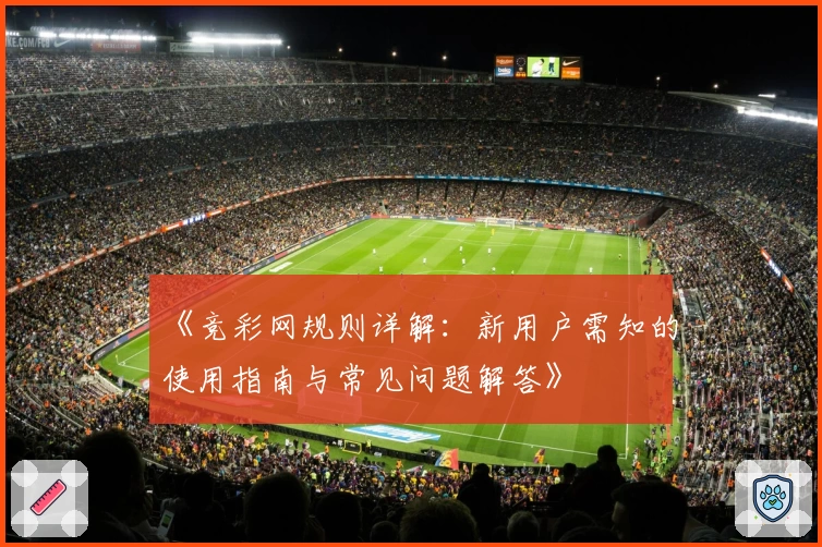 《竞彩网规则详解：新用户需知的使用指南与常见问题解答》